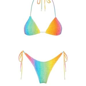 BRAND NEW TRIANGL VINCA RAINBOW BIKINI